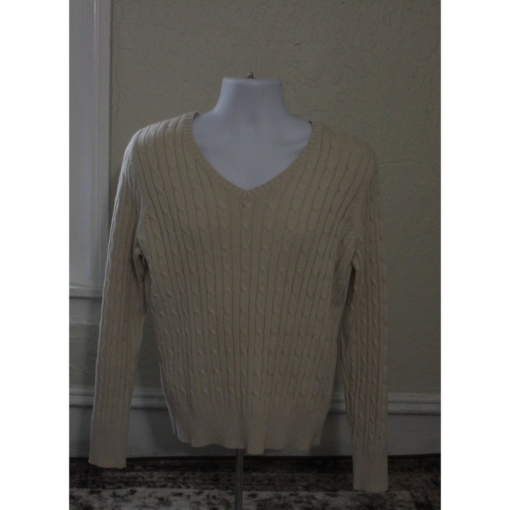 St. John's Bay Woman's Classic Sweater Size Large